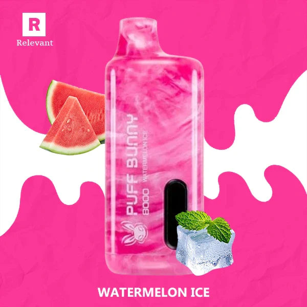Puff Bunny 8000 - Watermelon Ice